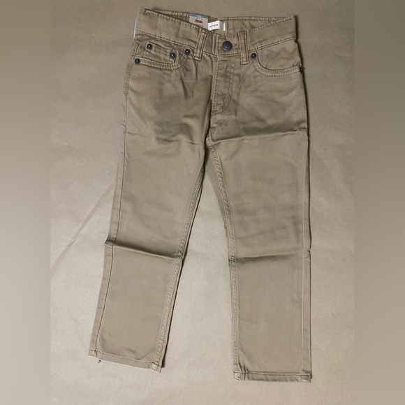 $9 ONLY [LIMITED TIME SALE] - Levi's boys 511 Slim Fit Stretch Pants 5 REG - Picture 2 of 5